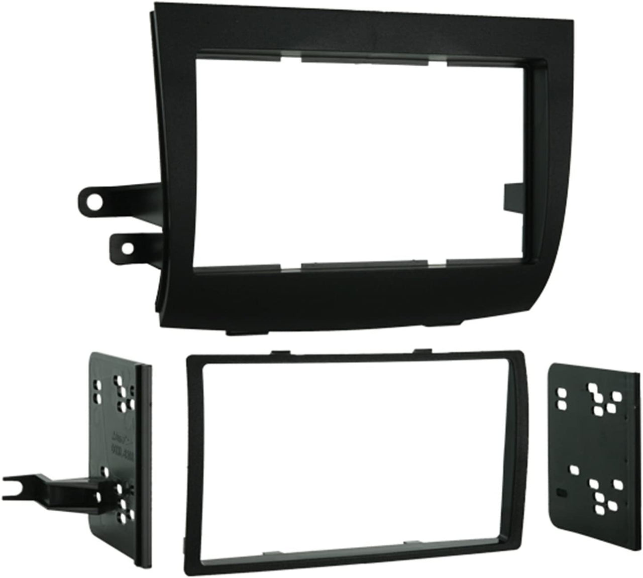 Absolute USA ABS95-8208 Fits Toyota Sienna 2004-2010 Double DIN Stereo Harness Radio Install Dash Kit Package