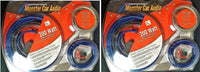 Thumbnail for 2 Monster Car Audio BL200 Car Amplifier Power Hookup Kit 8 Gauge 200 Watt