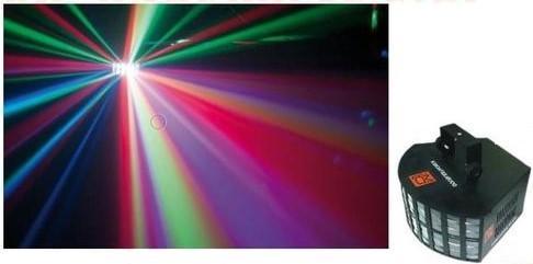 Mr Dj DOUBLESTACKER Multi Colored LED Effect Stage Lighting 7 Channel