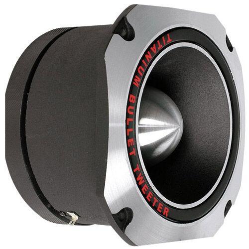 TWO 7"X7" diameter, 3'' diaphragm 1000W Die-Cast Aluminum Titanium Super Tweeter