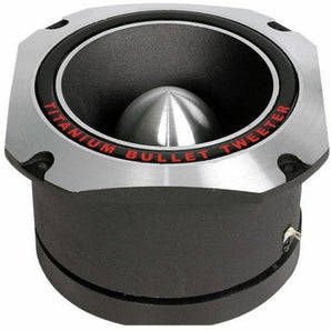 MR DJ HDT1000S 4" 500W Titanium Bullet High Compression Tweeter Chrome