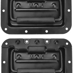 2 Heavy Duty Black Flight Case Speaker Cabinet Handle