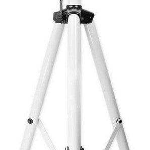 MR DJ SS350W Speaker Stand <br/> Universal White Heavy Duty Folding Tripod PRO PA DJ Home On Stage Speaker Stand Mount Holder
