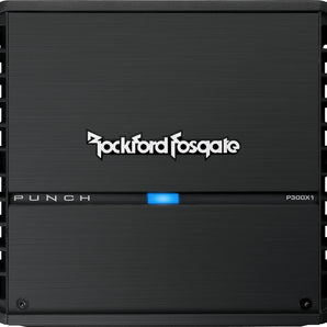 Rockford Fosgate Punch P300X1 Mono amplifier 300 watts RMS x 1 at 2 ohms