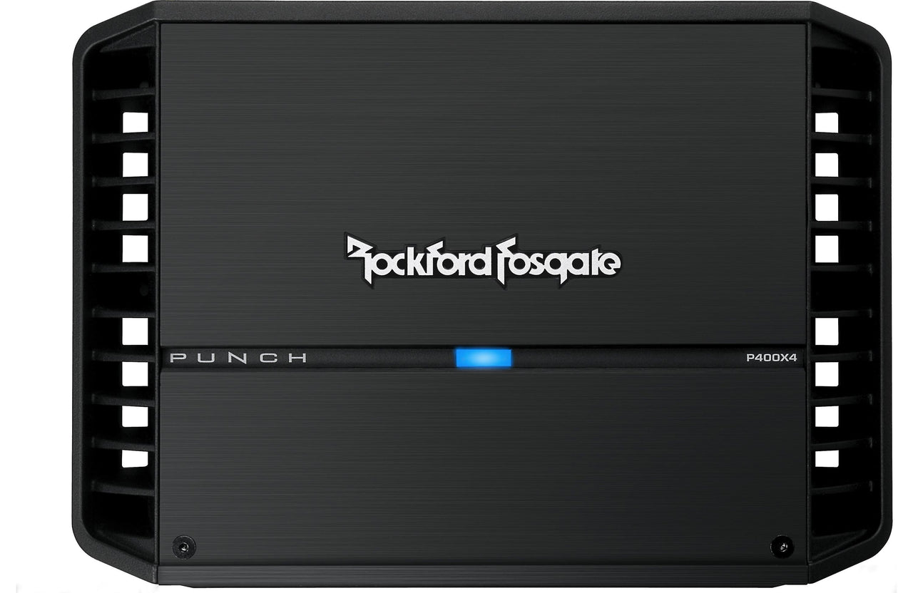 Rockford Fosgate Punch P400X4 4-channel car amplifier 50 watts RMS x 4