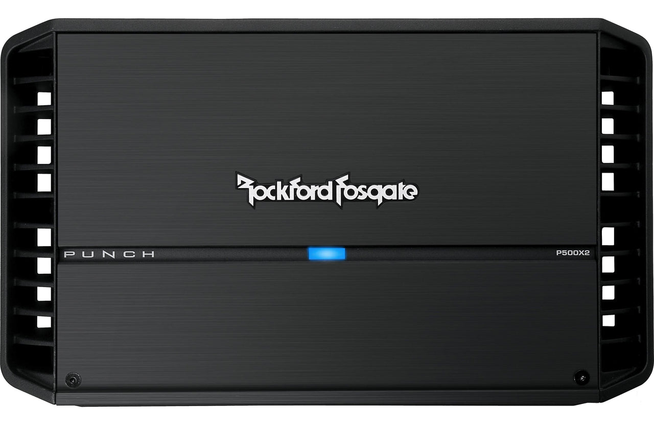 Rockford Fosgate Punch P500X2 2-channel car amplifier 150 watts RMS x 2