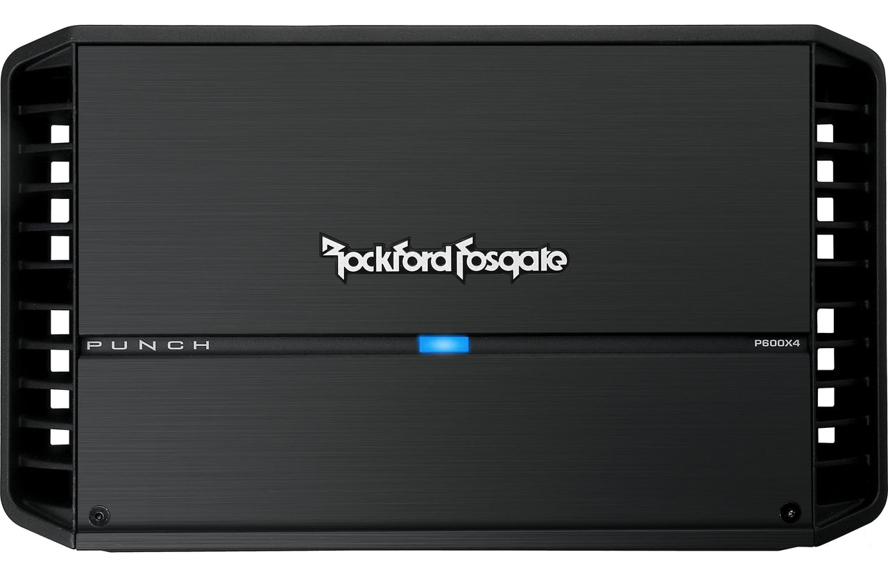 Rockford Fosgate Punch P600X4 4-channel car amplifier 75 watts RMS x 4