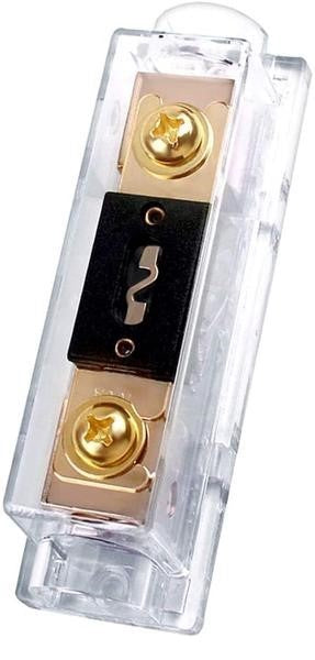 Patron PANLFH0G200 200A Inline ANL Fuse Holder, 0/2/4 Gauge AWG ANL Fuse Block with 200 Amp ANL Fuses for Car Audio Amplifier