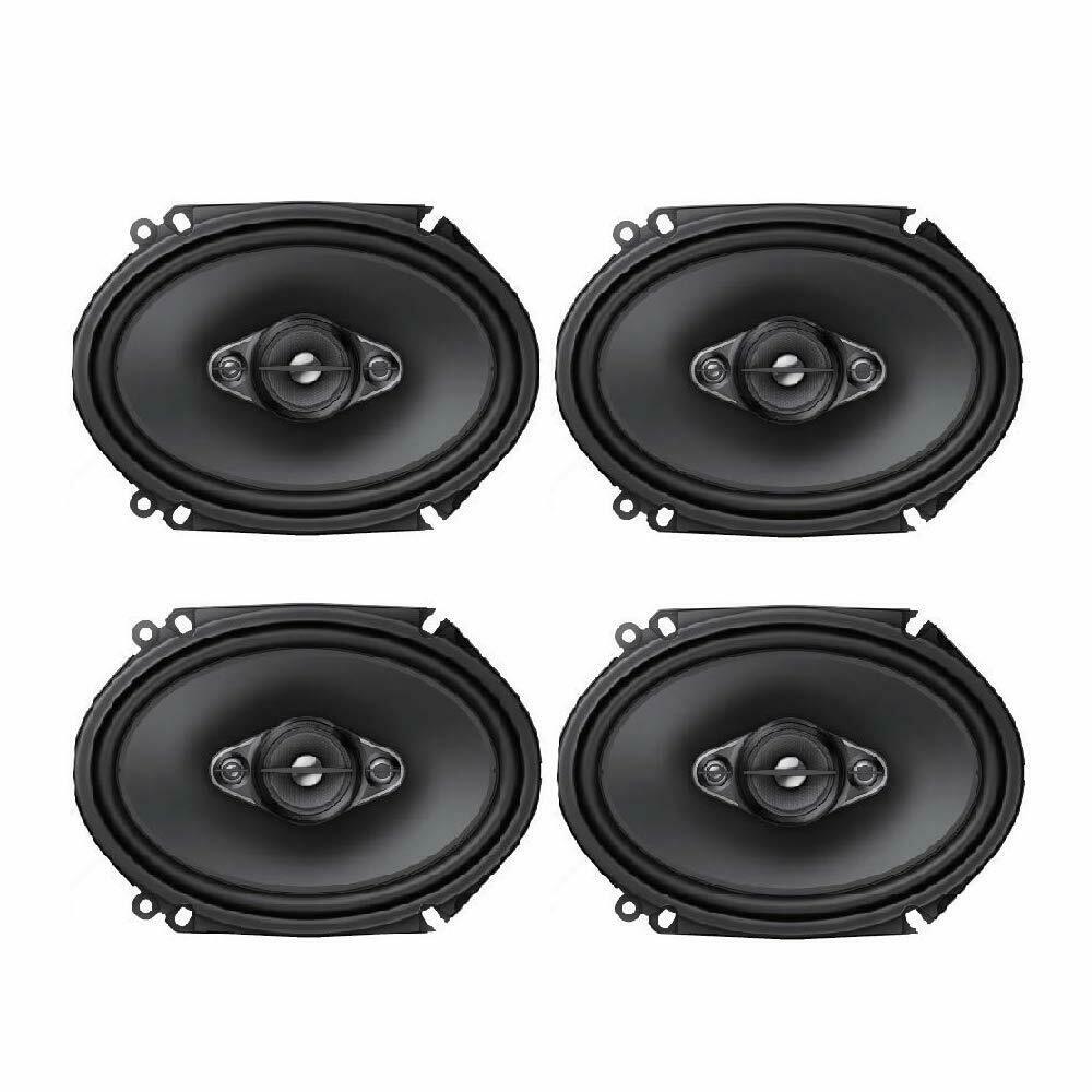 7" In-Dash Car Stereo W/2 Pairs Of Pioneer TS-G6820S 6x8 & TW600