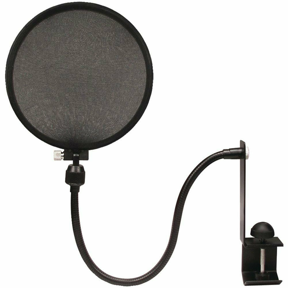 Blue Compass Premium Microphone Boom Arm Kit with Pop Filter & Cable<br/>Broadcast Boom Arm w/ Pop Filter & Cable