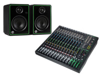Thumbnail for Mackie Bundle with CR5-XBT - Bluetooth Studio Monitor - Pair + ProFX16v3 16-channel Mixer with USB and Effects