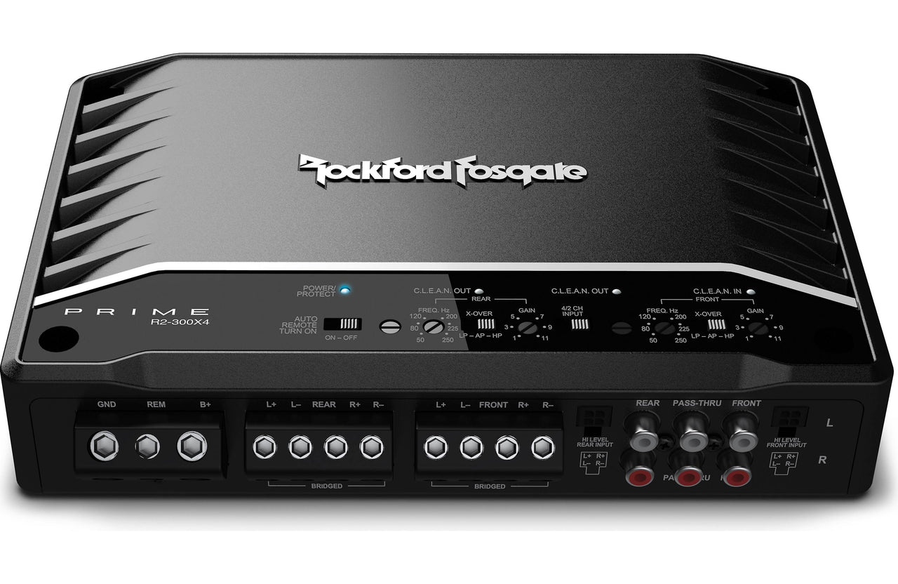Rockford Fosgate R2-300X4 4-channel car amplifier 50 watts RMS x 4
