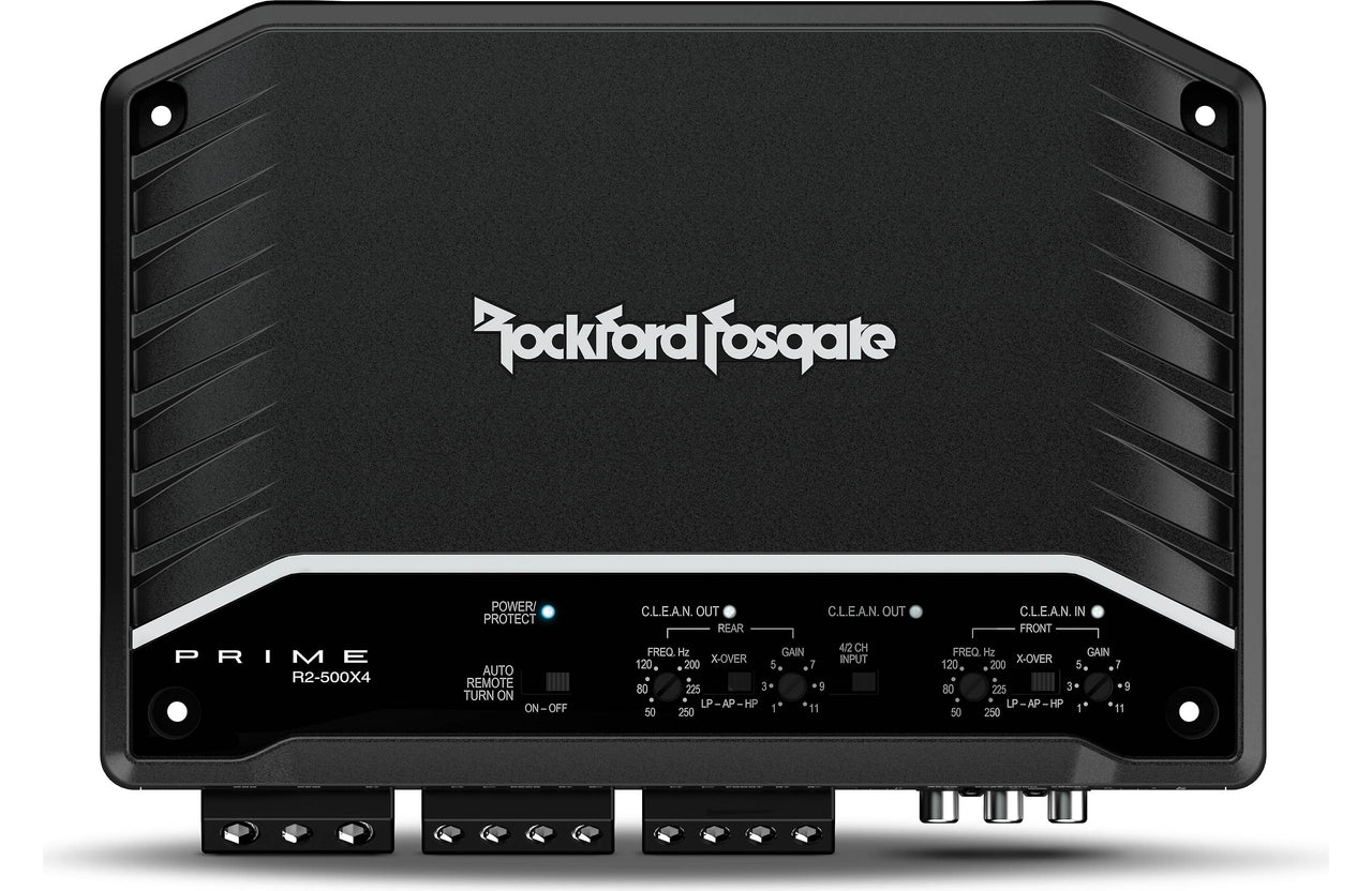 Rockford Fosgate R2-500X4 Prime Series 4-channel car amplifier 75 watts RMS x 4