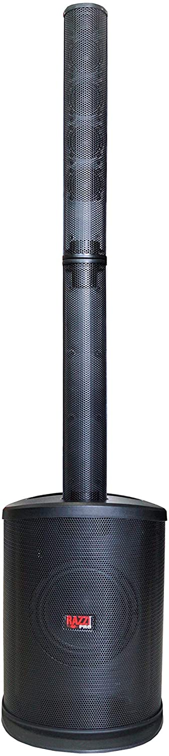 Elite Line Array All in one 8" Subwoofer with 2 Section Tower with 4 x 3" Bluetooth Portable PA DJ Speaker
