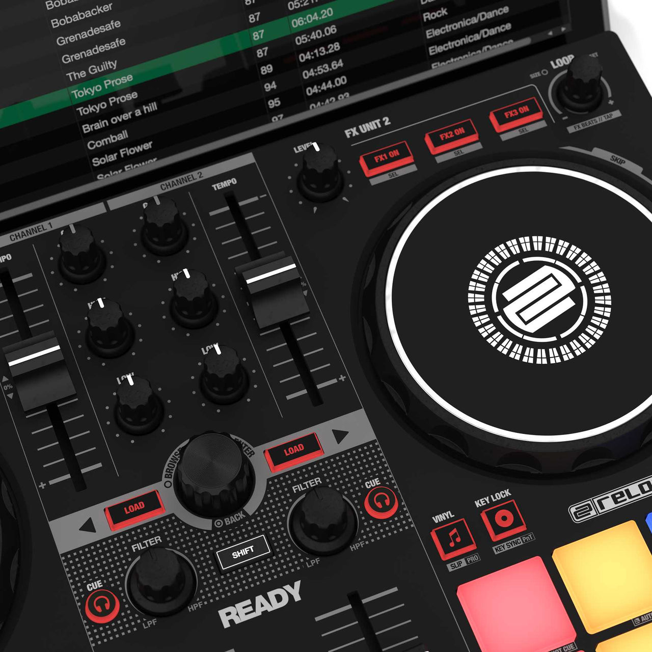 RELOOP Ready DJ Controller with Sound Card