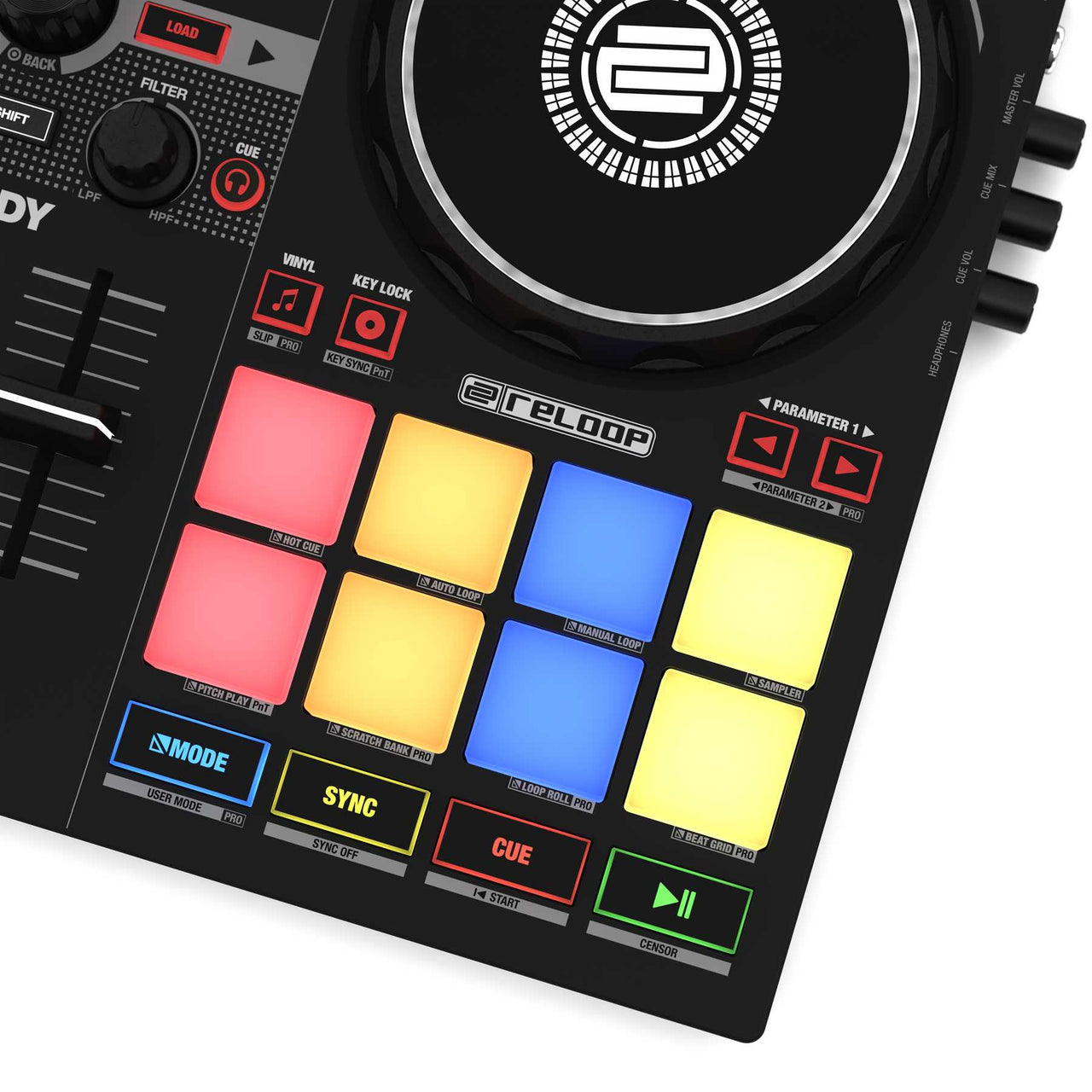 Reloop READY High-performance compact controller for Serato