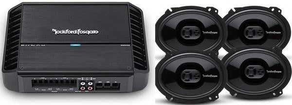 Rockford Fosgate Punch Package w Amplifier 6x8