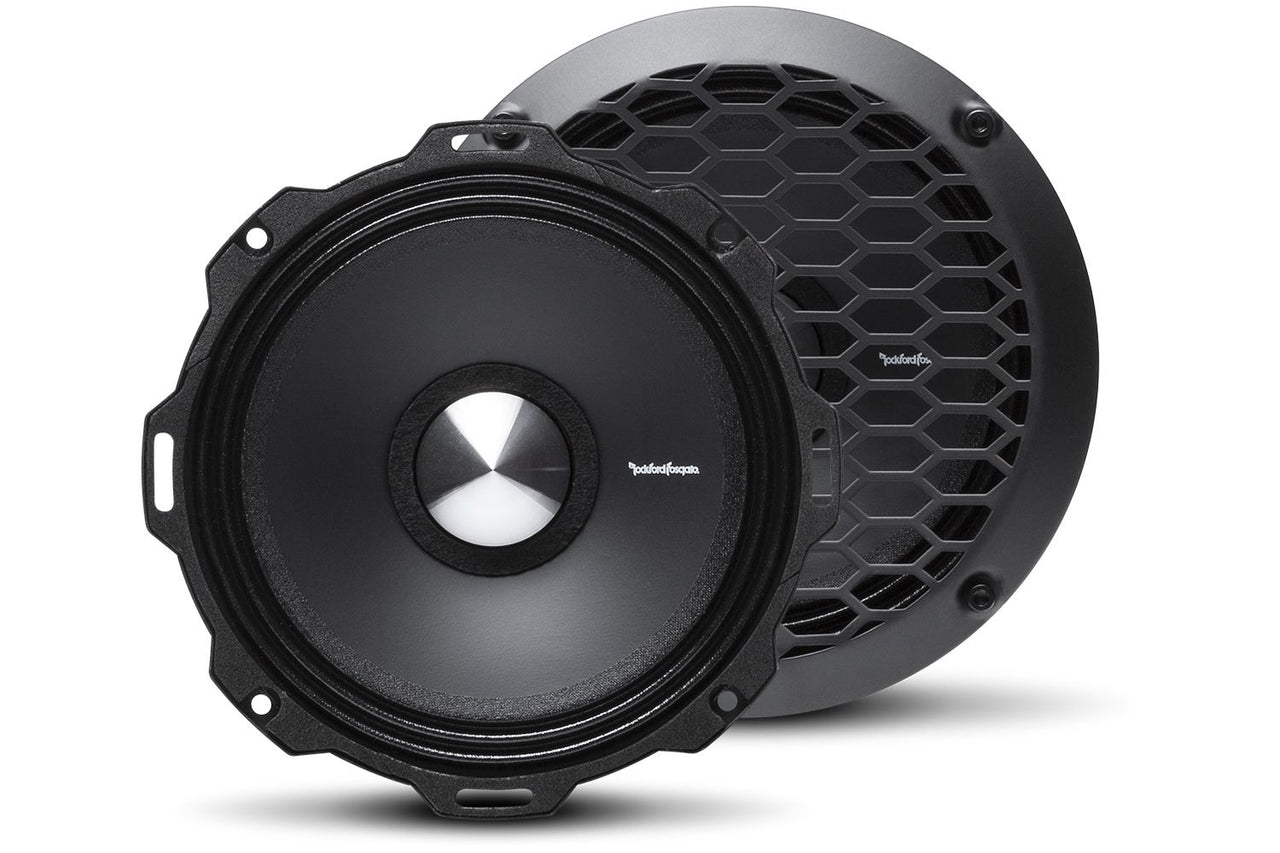 2x Rockford Fosgate PPS4-6 Punch Pro 400W MAX Power 6.5" 4-Ohm Midrange Speakers