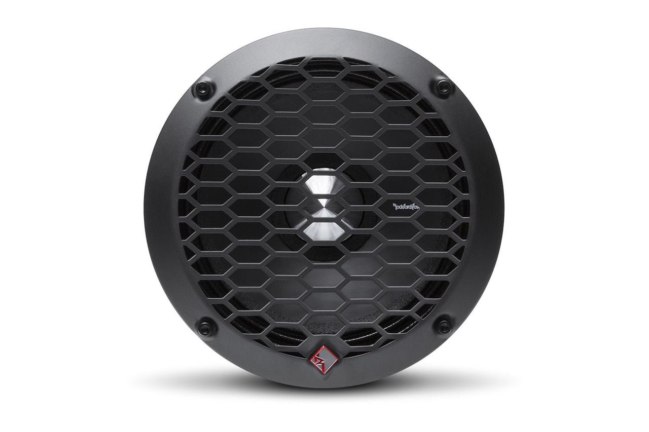 4 Rockford Fosgate PPS4-6 6.5" 400W 4-Ohm Midrange Car Audio Speaker with Fiber Reinforced Paper Cone and Stamp Cast Aluminum Frame