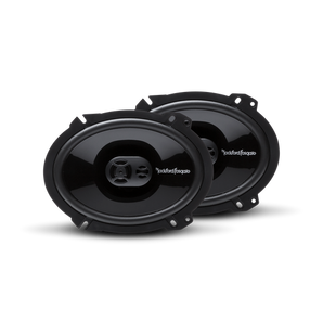 2 Rockford Fosgate Punch P1683<BR/> 260W Peak (130W RMS) 6" x 8" Punch Series 3-way Full Range Coaxial Speakers (2 Pair)