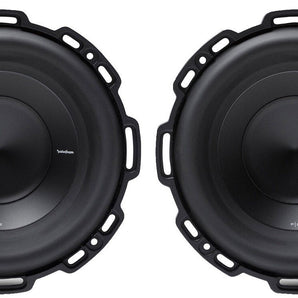 2 Rockford Fosgate Punch P2D4-8 1000W Car Audio Subwoofers