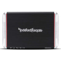 Thumbnail for 2 Rockford Fosgate PBR400X4D 400W Compact 4 Channel Punch Series Class D Amplifier 50 watts RMS x 4
