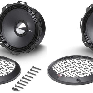 2x Rockford Fosgate PPS4-6 Punch Pro 400W MAX Power 6.5" 4-Ohm Midrange Speakers