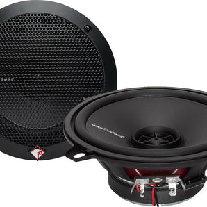 2 Rockford Fosgate Prime R1525X2 160W Peak (80W RMS) 5-1/4" 2-Way Prime Series Coaxial Car Speakers - 4 Speakers + 100FT Speaker Wire + Free Phone Holder