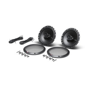 Rockford Fosgate R165X3 & TW500 Dome Tweeter 180W 6.5" 3-Way PRIME Series Coaxial Speakers w/ Silk Tweeters & Absolute TW500 500W Max Dome Tweeter