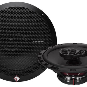 Rockford Fosgate Prime R165X3 Speaker Install Kit for 1999-02 Chevy/GMC Trucks 90W RMS 6.5" 3-Way PRIME Series Coaxial Speakers w/ Adapter & Harness for Chevy/GMC Trucks