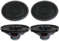 Thumbnail for 4 x Rockford Fosgate R169X3 6x9 3-Way Car Audio Coaxial Speakers 6