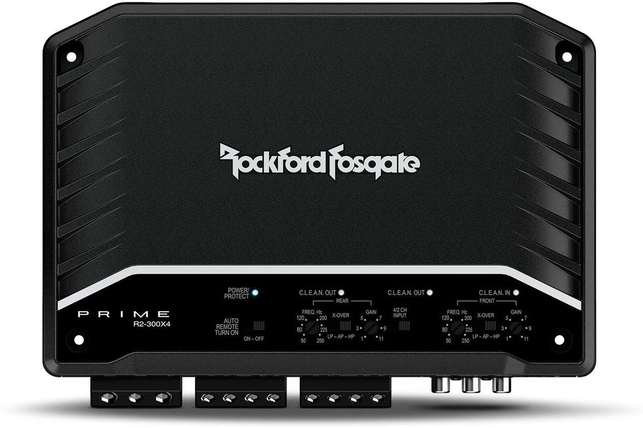 Rockford Fosgate R2-300X4 Prime Series 300 Watts 4-Channel Class D Amplifier