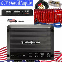 Thumbnail for Rockford Fosgate PrimeR2-750X1750 Watts Monoblock Amplifier + 0 Gauge Amp Kit