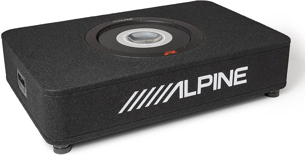 Alpine RS-SB12 R-Series 12" Halo Compact Loaded Subwoofer Enclosure, 1800 W subwoofer