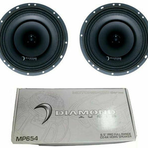 DIAMOND MP654 – 6.5” PRO Full-Range Co-Ax Horn Speaker