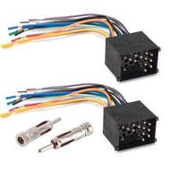 Thumbnail for 2 Absolute A470-8590 Wiring Harness + 2 Antenna For 1987-2005 BMW 325i E36 E46 E39