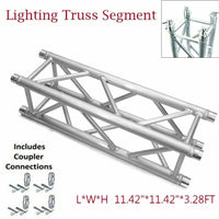 Thumbnail for MR Truss 1 Meter (3.28ft) Straight Square Aluminum Truss Segment for Pro Audio Lighting