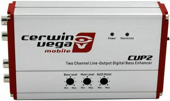 Cerwin Vega CVP2 2-Channel Line-Output Converter Digital Bass Enhancer w/ Remote