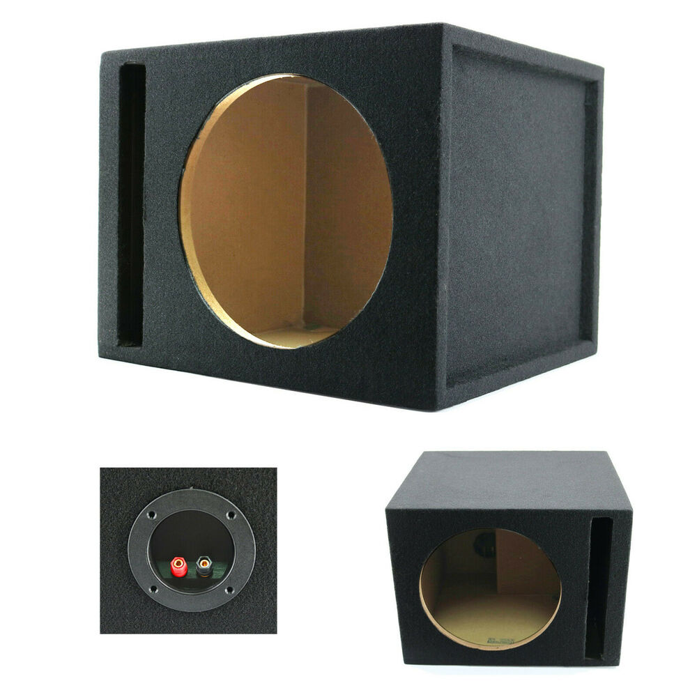 Absolute VEGS10 Single 10" Ported Subwoofer Enclosure Car Audio Box MDF