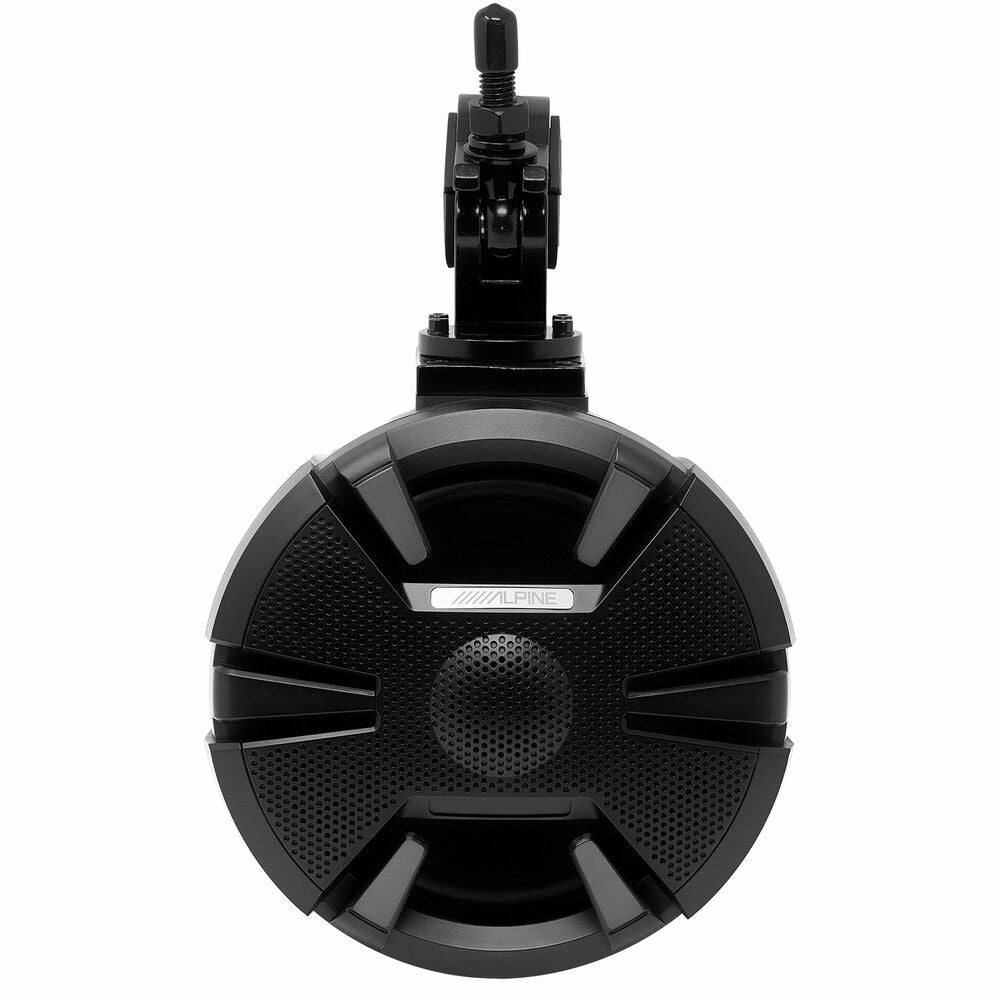 Alpine PSS-SX01-PWR 6.5" Enclosed 2-Way Speakers with KTA-30FW Amplifier and Bluetooth Receiver