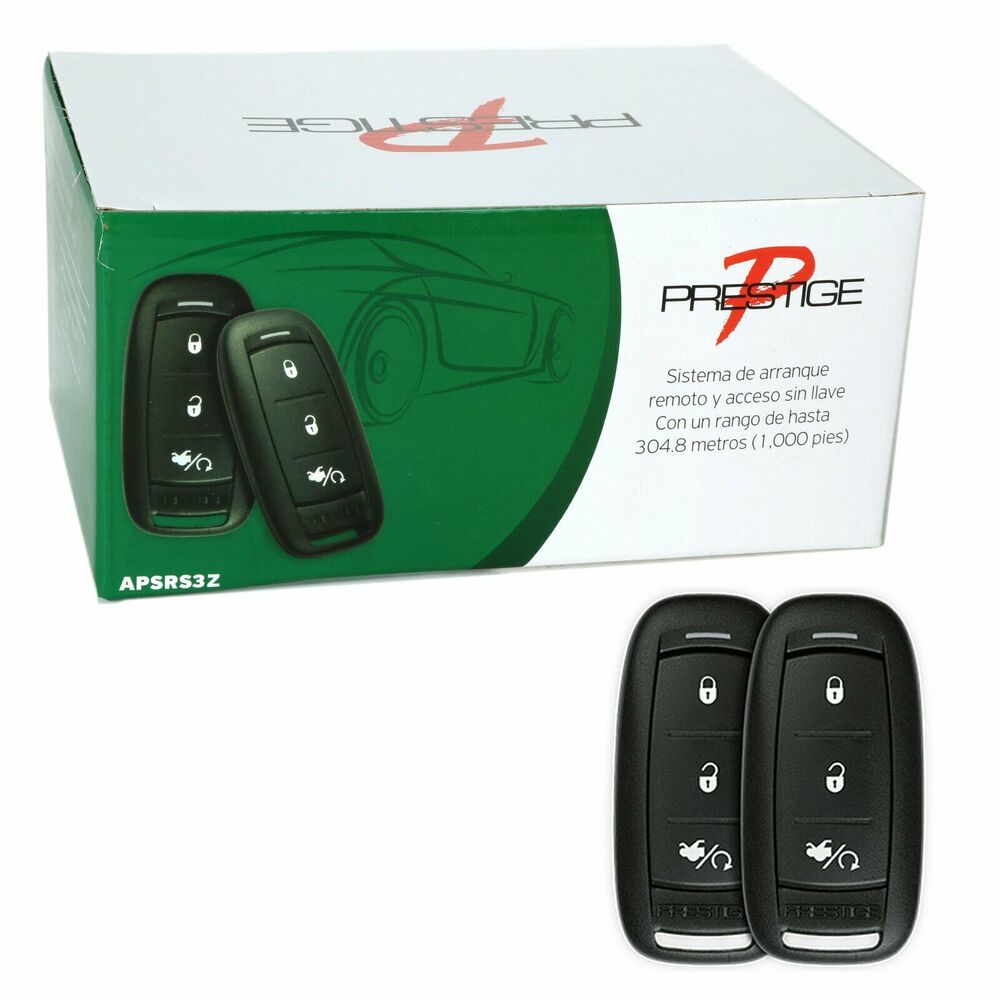 Prestige APSRS3Z 1-Way 3-Button Remote Car Auto Start Starter Keyless Entry