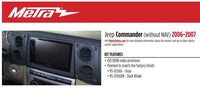 Thumbnail for Metra 95-6556G Gray 2006 2007 06 07 JEEP Commander Car Radio Stereo Installation Dash Kit