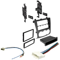 Thumbnail for American International NDK727, NI-6, NWH704 Car Radio Stereo Single Double DIN Dash Kit Harness for 2007-2012 Nissan Altima