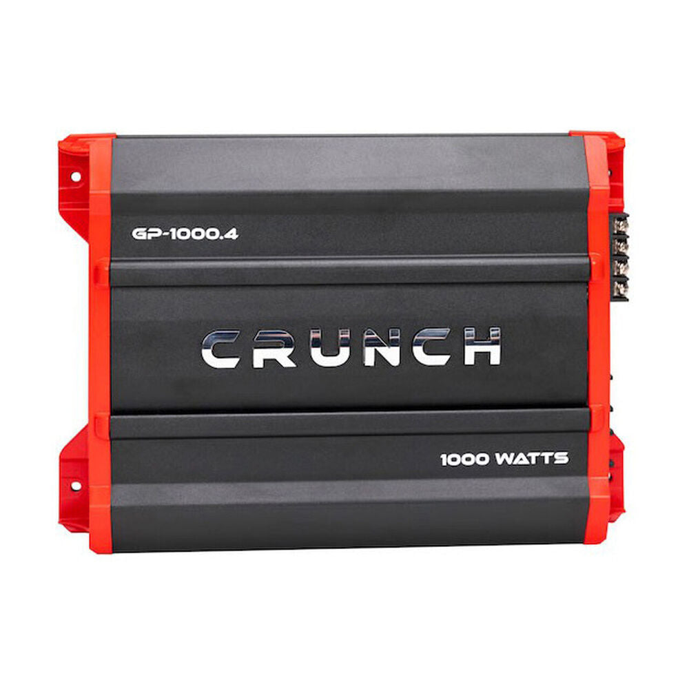 Crunch Ground Pounder GP-1000.4 1000W Max 4 Channel Class AB 1000 Watts Car Amplifier