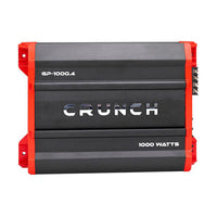 Thumbnail for Crunch Ground Pounder GP-1000.4 1000W Max 4 Channel Class AB 1000 Watts Car Amplifier