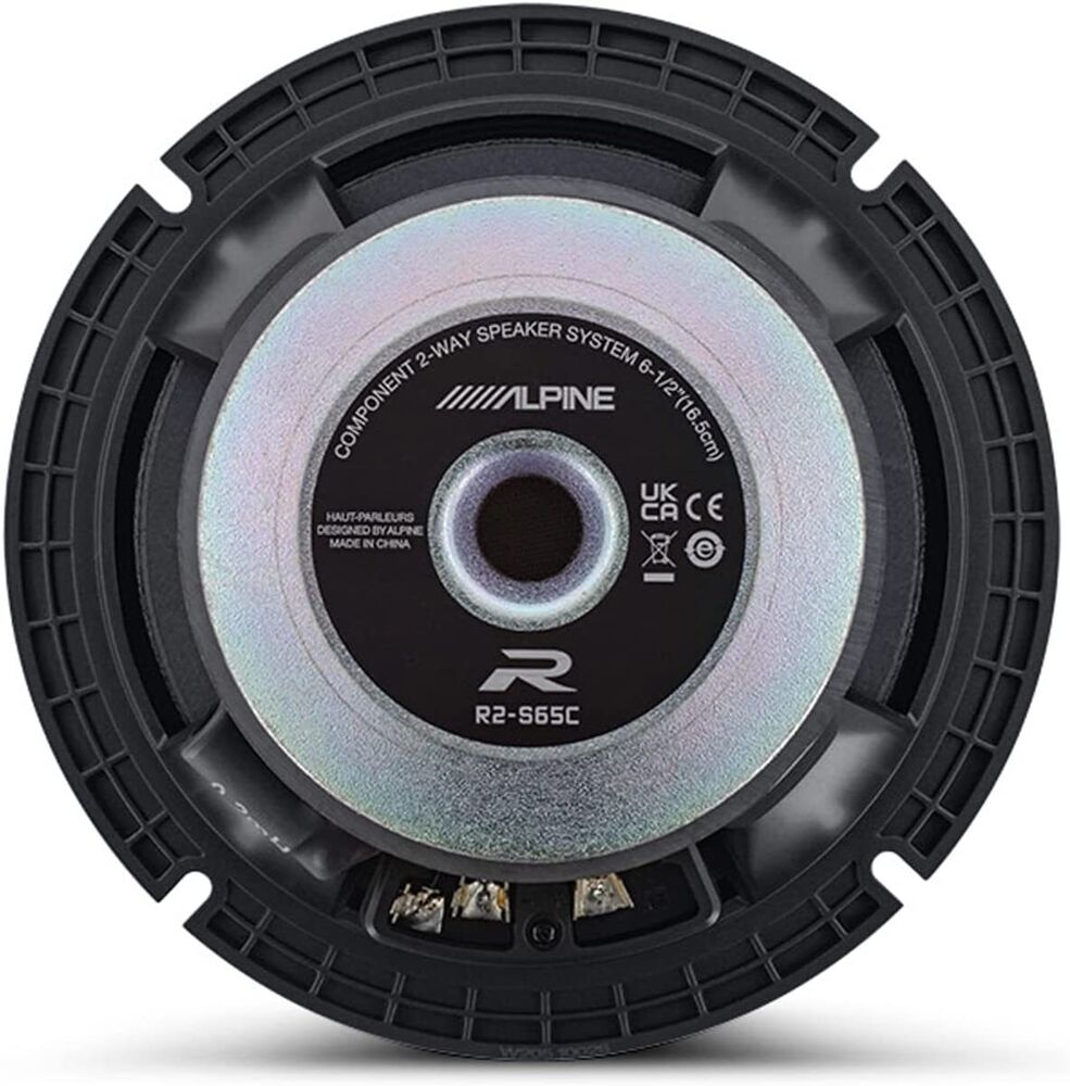 Alpine R-Series R2-S65C 6.5" 300 Watts Component Car Audio Speaker