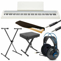 Thumbnail for Korg B2 88-Key Digital Piano + Samson SR970 Headphones + Stand/Bench Pak + Dust Cover + Cable