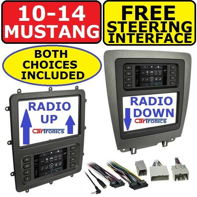 Metra 99-5839CH Aftermarket Radio Installation Dash Kit & 40-CR10 Chrysler/Dodge/Jeep/Ford/GM 2002-Up Car Antenna Adapter