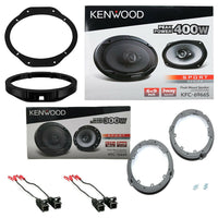 Thumbnail for Kenwood Front/Rear door coaxial speakers install kit for 2015-2018 Ford F-150