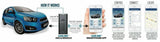 Code Alarm ASCL6 CarLink functionality diagram showing smartphone control of a car through the CarLink app.